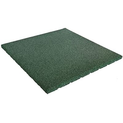 Vivol Tapis de protection de sol de qualité supérieure Vert 50 x 50 cm x 20 mm Certifié TÜV Pour aire de jeux, crèche, école Tapis de sol pour fitness et crossfit Découpable - Publicité Vivol Tapis de protection de sol de qualité supérieure Vert 50 x 50 cm x 20 mm Certifié TÜV Pour aire de jeux, crèche, école Tapis de sol pour fitness et crossfit Découpable - Publicité
