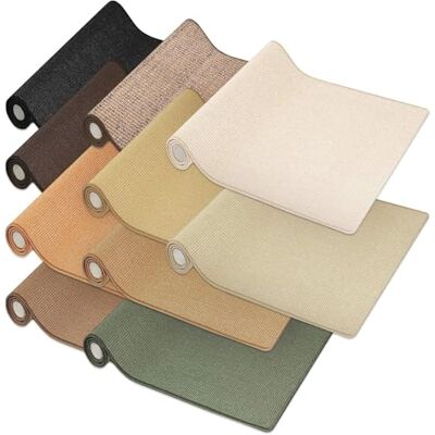 casa pura Tapis De Couloir sur Mesure Sylt Fibres Naturelles 100% Sisal Antidérapant Durable Bordure Coton Tapis décoratif pour Salon Chambre Nature 80 x 200 cm - Publicité casa pura Tapis De Couloir sur Mesure Sylt Fibres Naturelles 100% Sisal Antidérapant Durable Bordure Coton Tapis décoratif pour Salon Chambre Nature 80 x 200 cm - Publicité