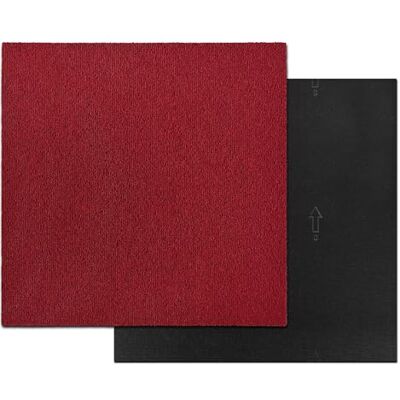 Floordirekt Dalles de moquette autoportantes pour bureau et commerce – Tapis de 50 x 50 cm chacun – Tapis robuste – Avec dos en vinyle antidérapant (rouge lyon, 4, 50 x 50 cm) - Publicité Floordirekt Dalles de moquette autoportantes pour bureau et commerce – Tapis de 50 x 50 cm chacun – Tapis robuste – Avec dos en vinyle antidérapant (rouge lyon, 4, 50 x 50 cm) - Publicité