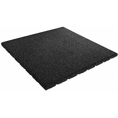 Vivol Tapis de protection de sol de qualité supérieure Noir 50 x 50 cm x 20 mm Certifié TÜV Pour aire de jeux, crèche, école Tapis de sol pour fitness et crossfit Découpable - Publicité Vivol Tapis de protection de sol de qualité supérieure Noir 50 x 50 cm x 20 mm Certifié TÜV Pour aire de jeux, crèche, école Tapis de sol pour fitness et crossfit Découpable - Publicité