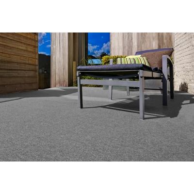 andiamo Tappeto in erba artificiale con borchie da utilizzare come rivestimento per balconi o tappeto per esterni 200 x 100 cm Grigio - Publicité andiamo Tappeto in erba artificiale con borchie da utilizzare come rivestimento per balconi o tappeto per esterni 200 x 100 cm Grigio - Publicité