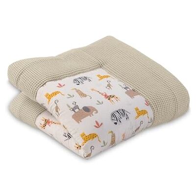 ULLENBOOM Tapis d'éveil pour bébé 100x100 cm 100% OEKO-TEX Fabriqué dans l'UE, épais rembourré Sable Savane Idéale comme tapis de jeux bébé, tapis de motricité et tapis de sol pour enfant - Publicité ULLENBOOM Tapis d'éveil pour bébé 100x100 cm 100% OEKO-TEX Fabriqué dans l'UE, épais rembourré Sable Savane Idéale comme tapis de jeux bébé, tapis de motricité et tapis de sol pour enfant - Publicité