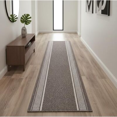 TADI IMPERIO1979 Couloir Taupe 67x450cm - Tapis - Publicité TADI IMPERIO1979 Couloir Taupe 67x450cm - Tapis - Publicité