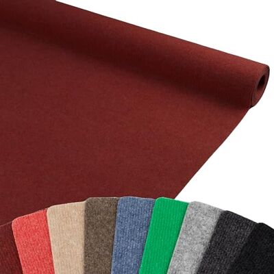Primaflor - Ideen in Textil Moquette aiguilletée Rips Malta Rouge, 2,00m x 14,00m, Moquette au Mètre Réutilisable Cértifiée avec Résistance au Feu B1 Moquette Foire Stand - Publicité Primaflor - Ideen in Textil Moquette aiguilletée Rips Malta Rouge, 2,00m x 14,00m, Moquette au Mètre Réutilisable Cértifiée avec Résistance au Feu B1 Moquette Foire Stand - Publicité