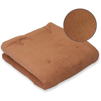 ULLENBOOM Tapis d'Éveil pour Bébé 120x120 cm 100% OEKO-TEX, Épais et Rembourré Idéal pour Jeux, Motricité et Sol Enfant -Velours Côtelé Caramel - Publicité ULLENBOOM Tapis d'Éveil pour Bébé 120x120 cm 100% OEKO-TEX, Épais et Rembourré Idéal pour Jeux, Motricité et Sol Enfant -Velours Côtelé Caramel - Publicité
