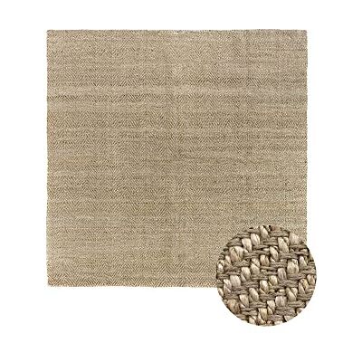Tapis en jute naturel Hamid - 250x250 cm - Tapis - Publicité Tapis en jute naturel Hamid - 250x250 cm - Tapis - Publicité