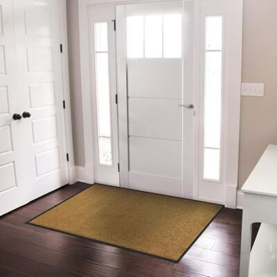 casa pura Tapis Entrée sous Porte Rhine Beige,Paillasson Absorbant Lavable en Machine à Laver et Anti-poussière,Dos en TPE Durable et antidérapant,Passe sous la Porte 7 mm d'épaisseur 90x120 cm - Publicité casa pura Tapis Entrée sous Porte Rhine Beige,Paillasson Absorbant Lavable en Machine à Laver et Anti-poussière,Dos en TPE Durable et antidérapant,Passe sous la Porte 7 mm d'épaisseur 90x120 cm - Publicité