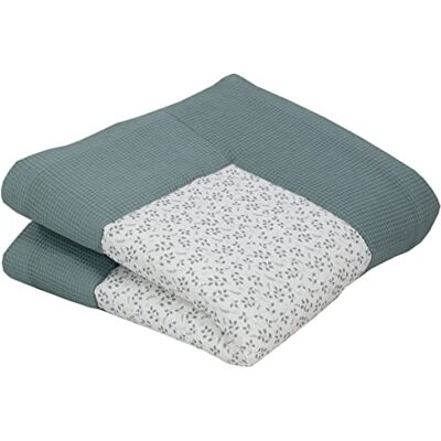 ULLENBOOM Tapis d'Éveil pour Bébé 120x120 cm 100% OEKO-TEX, Épais et Rembourré Idéal pour Jeux, Motricité et Sol Enfant -Vert floral - Publicité ULLENBOOM Tapis d'Éveil pour Bébé 120x120 cm 100% OEKO-TEX, Épais et Rembourré Idéal pour Jeux, Motricité et Sol Enfant -Vert floral - Publicité