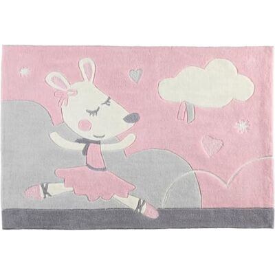 Sauthon Baby Déco-Tapis rectangulaire Lilibelle (90 x 130 cm) - Publicité Sauthon Baby Déco-Tapis rectangulaire Lilibelle (90 x 130 cm) - Publicité