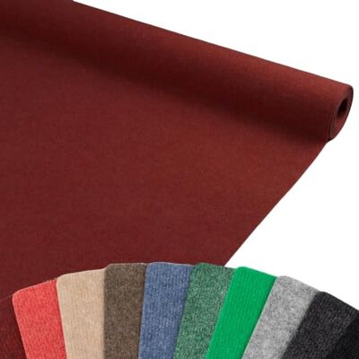 Primaflor - Ideen in Textil Moquette aiguilletée Rips Malta Rouge, 2,00m x 3,00m, Moquette au Mètre Réutilisable Cértifiée avec Résistance au Feu B1 Moquette Foire Stand - Publicité Primaflor - Ideen in Textil Moquette aiguilletée Rips Malta Rouge, 2,00m x 3,00m, Moquette au Mètre Réutilisable Cértifiée avec Résistance au Feu B1 Moquette Foire Stand - Publicité