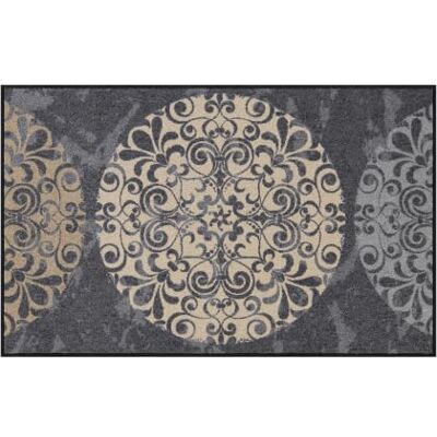 Efia Salon lion carrés tapis lavables 75 x 120 cm - Tapis de sol - Publicité Efia Salon lion carrés tapis lavables 75 x 120 cm - Tapis de sol - Publicité