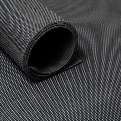 Vivol Tapis de sol en caoutchouc SBR Cobra 3 mm Rouleaux au mètre Largeur 170 cm Anti-fatigue Noir Uni - Publicité Vivol Tapis de sol en caoutchouc SBR Cobra 3 mm Rouleaux au mètre Largeur 170 cm Anti-fatigue Noir Uni - Publicité