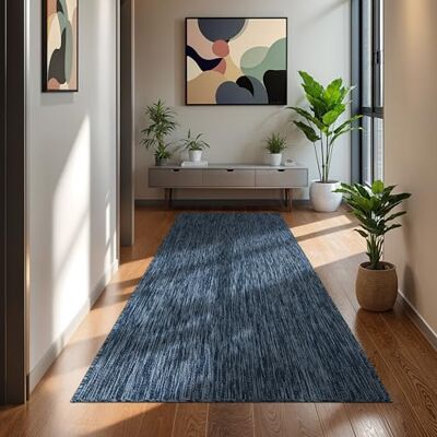 Paco Home - Balcone Mélange - Bleu - 60x100 - Tapis - Publicité Paco Home - Balcone Mélange - Bleu - 60x100 - Tapis - Publicité