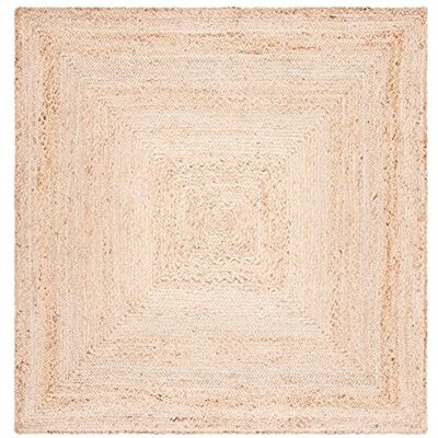 Safavieh - Cape Cod Jute Natural - 120x120 cm - Rug - Publicité Safavieh - Cape Cod Jute Natural - 120x120 cm - Rug - Publicité