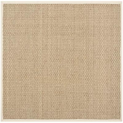 Tapis Beige 183x183 cm - Naturel et Doux par Yessica - Publicité Tapis Beige 183x183 cm - Naturel et Doux par Yessica - Publicité