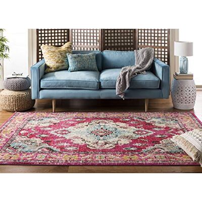 Safavieh Milà Rose Tapis Rectangulaire - Type de produit - Publicité Safavieh Milà Rose Tapis Rectangulaire - Type de produit - Publicité