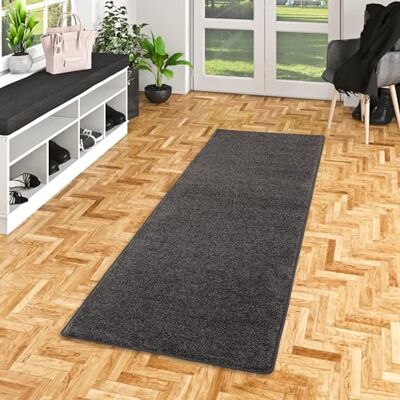 Snapstyle Cottage Tapis long couloir Tapis à poils longs Anthracite 9 Tailles - Publicité Snapstyle Cottage Tapis long couloir Tapis à poils longs Anthracite 9 Tailles - Publicité