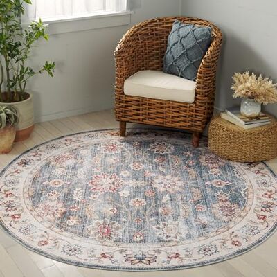 Tapis en polyester Safavieh Vert/Beige - Tapis - Publicité Tapis en polyester Safavieh Vert/Beige - Tapis - Publicité