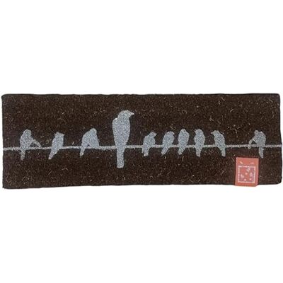 Esschert Design Tapis Oiseaux Marron Fibres/Coco 75 x 25 cm - Publicité Esschert Design Tapis Oiseaux Marron Fibres/Coco 75 x 25 cm - Publicité