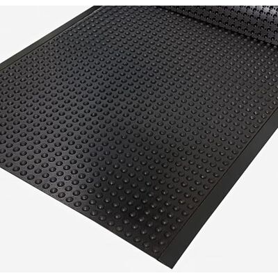 ANRO Tapis anti-fatigue Bubble antidérapant et ergonomique avec picots en caoutchouc au mètre, pour postes de travail debout, 400 x 90 cm - Publicité ANRO Tapis anti-fatigue Bubble antidérapant et ergonomique avec picots en caoutchouc au mètre, pour postes de travail debout, 400 x 90 cm - Publicité