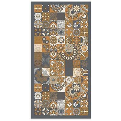 Generic - Panorama - Orange - 80x150 cm - Vinyl rug - Publicité Generic - Panorama - Orange - 80x150 cm - Vinyl rug - Publicité