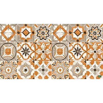 Vilber Kollar Tapis - Orange - 40x78cm - Tapis - Publicité Vilber Kollar Tapis - Orange - 40x78cm - Tapis - Publicité