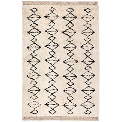 Vivaraise Tapis de Salon Tapis pour Chambre à Coucher Tapis d'intérieur Tapis décoratif Tapis 100% Polypropylène Tapis Doux 120 x 170 Neige Blanc Zagora - Publicité Vivaraise Tapis de Salon Tapis pour Chambre à Coucher Tapis d'intérieur Tapis décoratif Tapis 100% Polypropylène Tapis Doux 120 x 170 Neige Blanc Zagora - Publicité