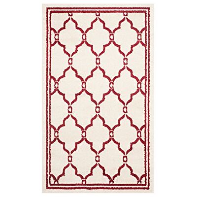 Safavieh - La Pelosa polypropylene - Rouge - Tapis d'extérieur - Publicité Safavieh - La Pelosa polypropylene - Rouge - Tapis d'extérieur - Publicité
