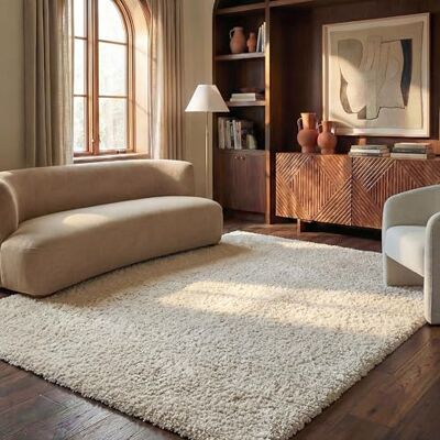 Safavieh Elfenbein 245 X 305 305x5x245cm - Tapis - Publicité Safavieh Elfenbein 245 X 305 305x5x245cm - Tapis - Publicité