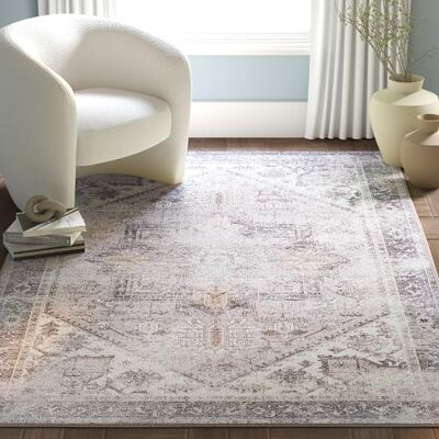 Safavieh - 120x180 - Bleu - Ivoire - Rug - Publicité Safavieh - 120x180 - Bleu - Ivoire - Rug - Publicité