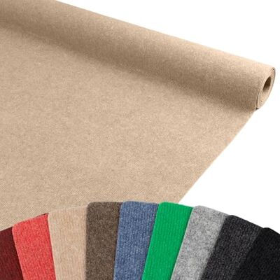 Primaflor - Ideen in Textil Moquette aiguilletée Rips Malta Beige, 2,00m x 12,00m, Moquette au Mètre Réutilisable Cértifiée avec Résistance au Feu B1 Moquette Foire Stand - Publicité Primaflor - Ideen in Textil Moquette aiguilletée Rips Malta Beige, 2,00m x 12,00m, Moquette au Mètre Réutilisable Cértifiée avec Résistance au Feu B1 Moquette Foire Stand - Publicité