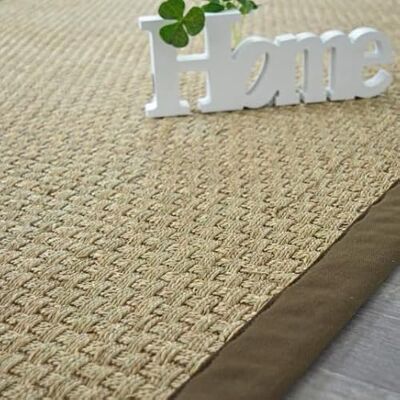 Decoweb - Tapis 160x230 cm en joncs de mer - Confort naturel et durable - Publicité Decoweb - Tapis 160x230 cm en joncs de mer - Confort naturel et durable - Publicité