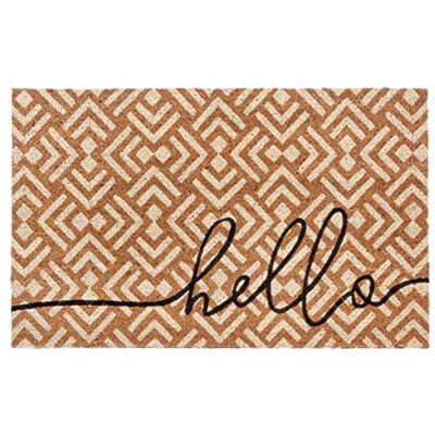 Hanse Home - Zerbino cocco Hello Geometric - Hello Geometric - Fibres de coco naturelles - rug - Publicité Hanse Home - Zerbino cocco Hello Geometric - Hello Geometric - Fibres de coco naturelles - rug - Publicité