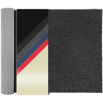 Primaflor - Ideen in Textil Paillasson spaghetti LORENZO 1,20 x 1,50m, Anthracite, Tapis Antidérapant et Robuste, Parfait pour les Chambres humides Tapis Entrée Intérieur et Extérieur - Publicité Primaflor - Ideen in Textil Paillasson spaghetti LORENZO 1,20 x 1,50m, Anthracite, Tapis Antidérapant et Robuste, Parfait pour les Chambres humides Tapis Entrée Intérieur et Extérieur - Publicité