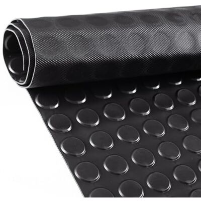 ANRO Tapis de protection en caoutchouc avec picots 100 cm- Tapis de sol, Caoutchouc SBR., Avec picots inodores., 200 x 100cm - Publicité ANRO Tapis de protection en caoutchouc avec picots 100 cm- Tapis de sol, Caoutchouc SBR., Avec picots inodores., 200 x 100cm - Publicité