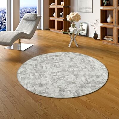 Snapstyle - Trend Round Rug - 200x200 cm - Polyamide - Rug - Publicité Snapstyle - Trend Round Rug - 200x200 cm - Polyamide - Rug - Publicité