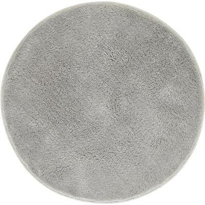 andiamo Florida Tapis de Bain antidérapant Doux et Moelleux Antidérapant Lavable 60 cm Rond Gris - Publicité andiamo Florida Tapis de Bain antidérapant Doux et Moelleux Antidérapant Lavable 60 cm Rond Gris - Publicité