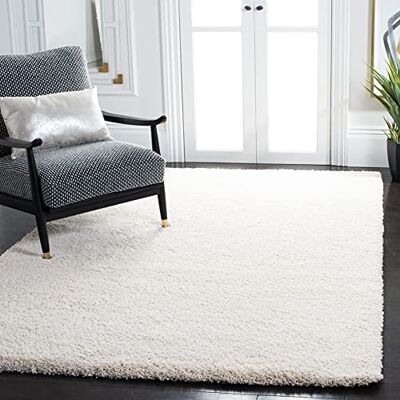 Safavieh - Milan Shag Collection - Ivory - 122x183 cm - Rug - Publicité Safavieh - Milan Shag Collection - Ivory - 122x183 cm - Rug - Publicité