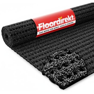 Floordirekt Tapis de sécurité antidérapant Contre Le lissage Revêtement granulé Utilisation Polyvalente en extérieur et en intérieur Résistant aux températures et aux intempéries (120 x 400 cm, Anthracite) - Publicité Floordirekt Tapis de sécurité antidérapant Contre Le lissage Revêtement granulé Utilisation Polyvalente en extérieur et en intérieur Résistant aux températures et aux intempéries (120 x 400 cm, Anthracite) - Publicité
