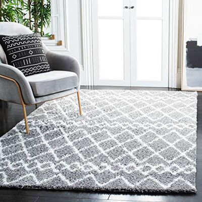 Safavieh Zottel Marocain - Tapis Shag - 122x183cm - Publicité Safavieh Zottel Marocain - Tapis Shag - 122x183cm - Publicité