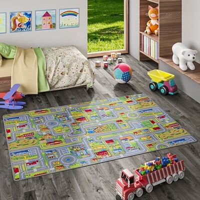 Snapstyle - Strassenteppich 200x200 - Rues de la ville - Rug - Publicité Snapstyle - Strassenteppich 200x200 - Rues de la ville - Rug - Publicité
