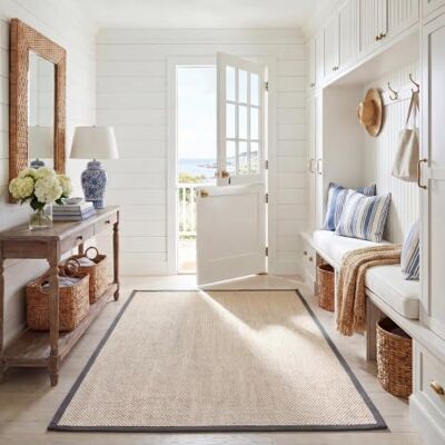 Safavieh - Sisal - Gris Foncé - 185 x 275 cm - Rug - Publicité Safavieh - Sisal - Gris Foncé - 185 x 275 cm - Rug - Publicité