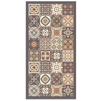 Panorama - Vinyl Rug - Marron - 120x170 cm - Carpet - Publicité Panorama - Vinyl Rug - Marron - 120x170 cm - Carpet - Publicité