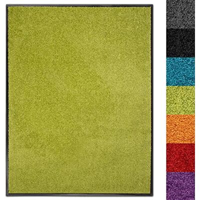KARAT Tapis Anti-salissures Paillasson de Porte Lavable et Ultra Absorbant Tapis de Porte Dos et Surface antidérapant Use&Wash, 90 x 120 cm, Lemon 110 - Publicité KARAT Tapis Anti-salissures Paillasson de Porte Lavable et Ultra Absorbant Tapis de Porte Dos et Surface antidérapant Use&Wash, 90 x 120 cm, Lemon 110 - Publicité