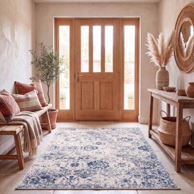 Safavieh - Mopani - Blanc - 183x122 cm - Rug - Publicité Safavieh - Mopani - Blanc - 183x122 cm - Rug - Publicité