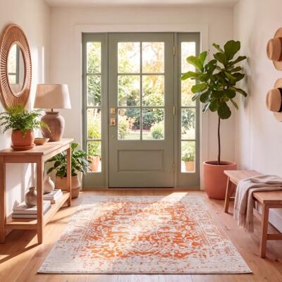 Safavieh - Merryl - orange - 229x155 cm - Tapis - Publicité Safavieh - Merryl - orange - 229x155 cm - Tapis - Publicité