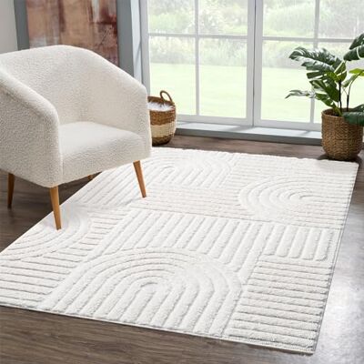 CARPET CITY - FOCUS765 - Beige - 120x170 - Tapis - Publicité CARPET CITY - FOCUS765 - Beige - 120x170 - Tapis - Publicité