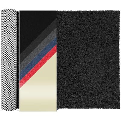 Primaflor - Ideen in Textil Paillasson spaghetti LORENZO 1,20 x 2,50m, Noir, Tapis Antidérapant et Robuste, Parfait pour les Chambres humides Tapis Entrée Intérieur et Extérieur - Publicité Primaflor - Ideen in Textil Paillasson spaghetti LORENZO 1,20 x 2,50m, Noir, Tapis Antidérapant et Robuste, Parfait pour les Chambres humides Tapis Entrée Intérieur et Extérieur - Publicité