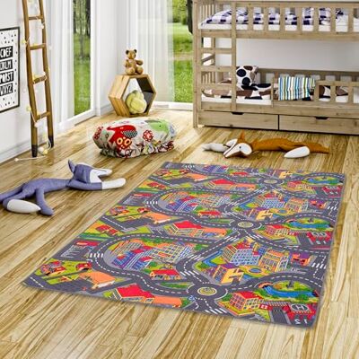 Snapstyle Tapis pour Enfants et Tapis de Jeu Grand Choix de Tapis de Rue Facile d'entretien et résistant pour Les Chambres d'enfants - Publicité Snapstyle Tapis pour Enfants et Tapis de Jeu Grand Choix de Tapis de Rue Facile d'entretien et résistant pour Les Chambres d'enfants - Publicité