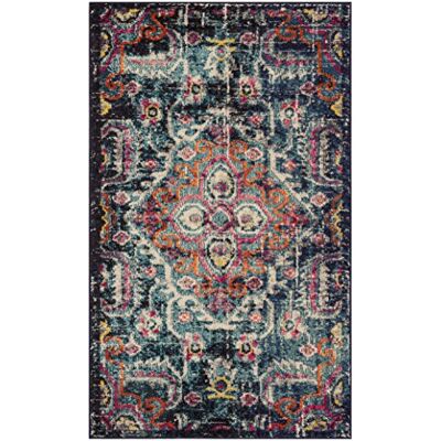NADUVI Safavieh Tapis Negin - Tapis Rectangulaire Multicolore - Publicité NADUVI Safavieh Tapis Negin - Tapis Rectangulaire Multicolore - Publicité